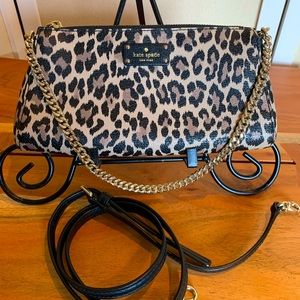 Kate Spade NY Grover Leopard Jane Crossbody